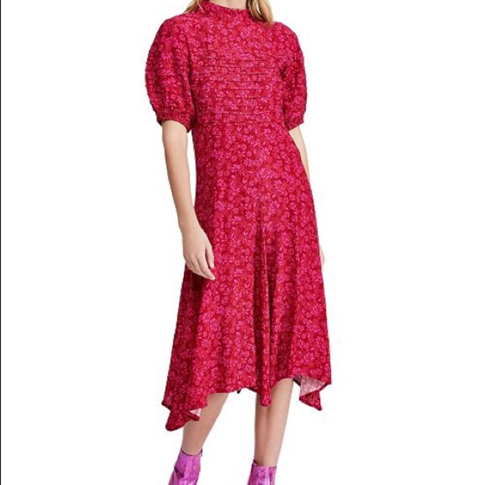 NWOT Free People Jessie Midi dress